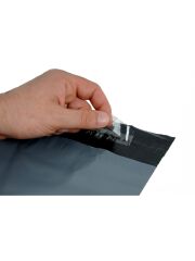 KARGO POŞETİ GRİ CEPLİ 22x30+5