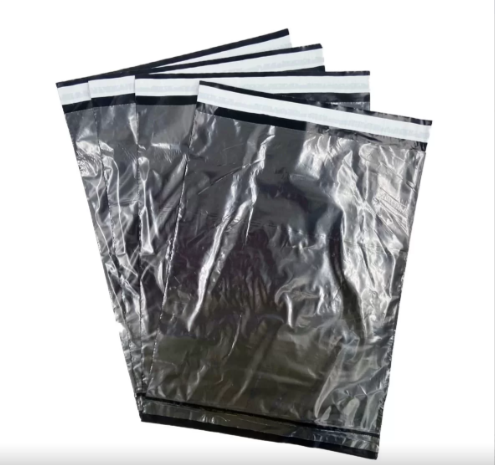 KARGO POŞETİ SİYAH ŞEFFAF 24x30+5