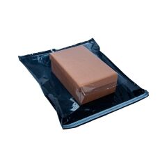 KARGO POŞETİ SİYAH ŞEFFAF 45x55+5
