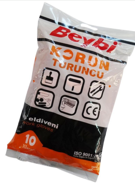 Beybi Korun Turuncu Eldiven