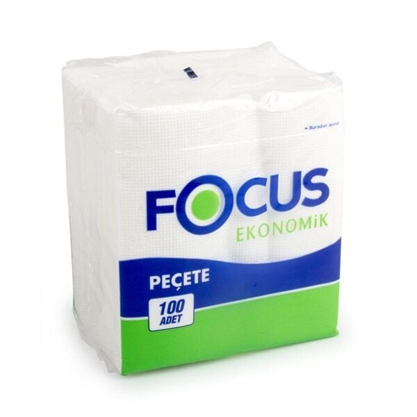 Focus Ekonomik Kare Kağıt Peçete 100 LÜ