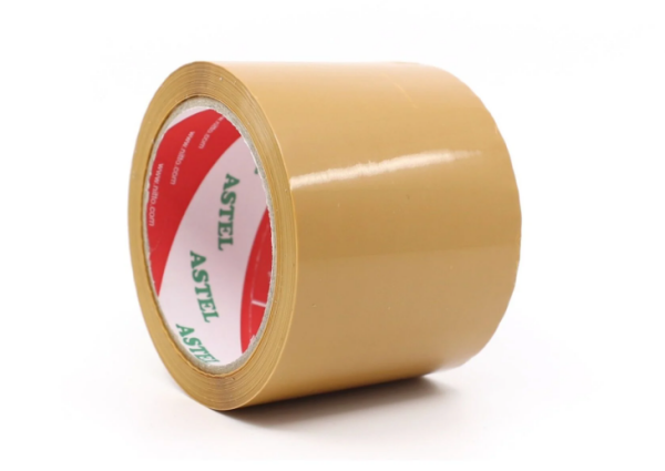 ASTEL KOLİ BANDI 60mm x 100 m TABA/ KAHVERENGİ 48 Adet
