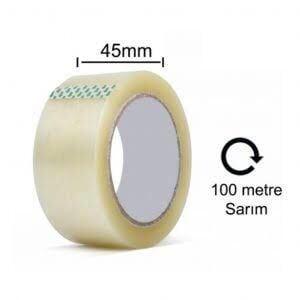 PREMİER KOLİ BANDI 45x100M ELLE KOPARILIR HOTMELT PREMİER TAPE