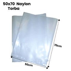 NAYLON TORBA  50 x 70 ŞEFFAF KALİTELİ