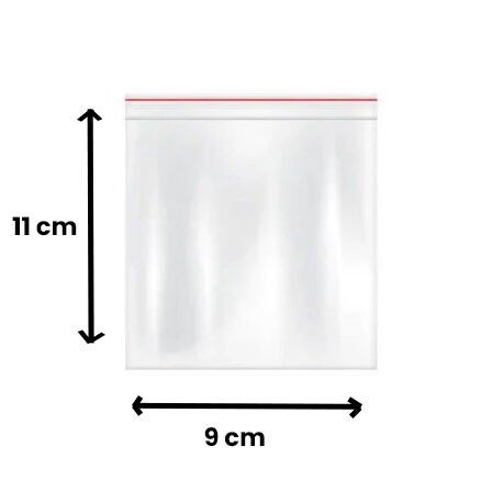 KİLİTLİ POŞET 9X11  1000 ADET