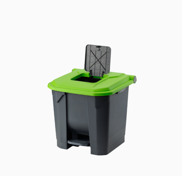 PLANET PEDALLI TEKERLİ KONTEYNIR 30 LT