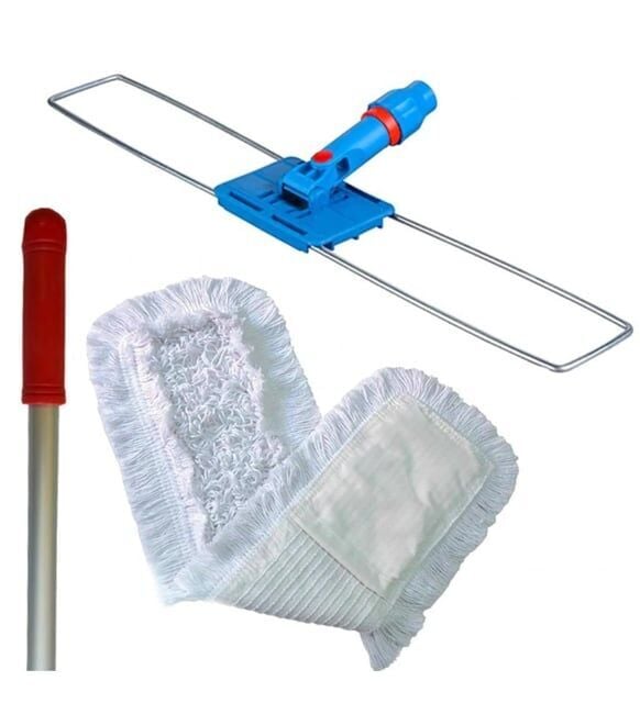 NEMLİ MOB APARATI TEL 40CM SET (Nemli Mop,Tel aparat, Metal sap)