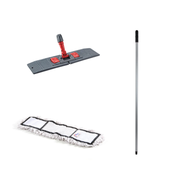 NEMLİ MOP PALET APARATI 50 CM SET (Nemli mob,Palet aparat,Metal Sap)